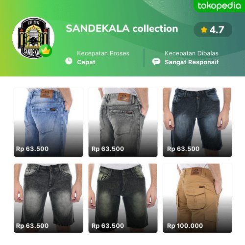 yoesril07's tweet photo. Semakin mudah belanja produk SANDEKALA collection di Tokopedia. Cek aja, pasti ada yang kamu suka
https://t.co/OmlktJO0lN
#tokopedia #GegarVaganza #RealMadridBarcelona #RealMadrid #celanakeren #celanapendek #harbolnas #celanapria https://t.co/t0QSg2EebL
