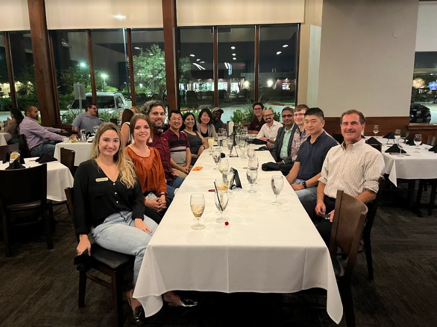 GE_TAMU's tweet photo. Successfully wrapped up the 5th 2022 edition of the Texas A&amp;M Genome Editing Symposium. 
We are thankful to all our amazing speakers, travel scholars, sponsors and audience. https://t.co/wqZPYkIHx1