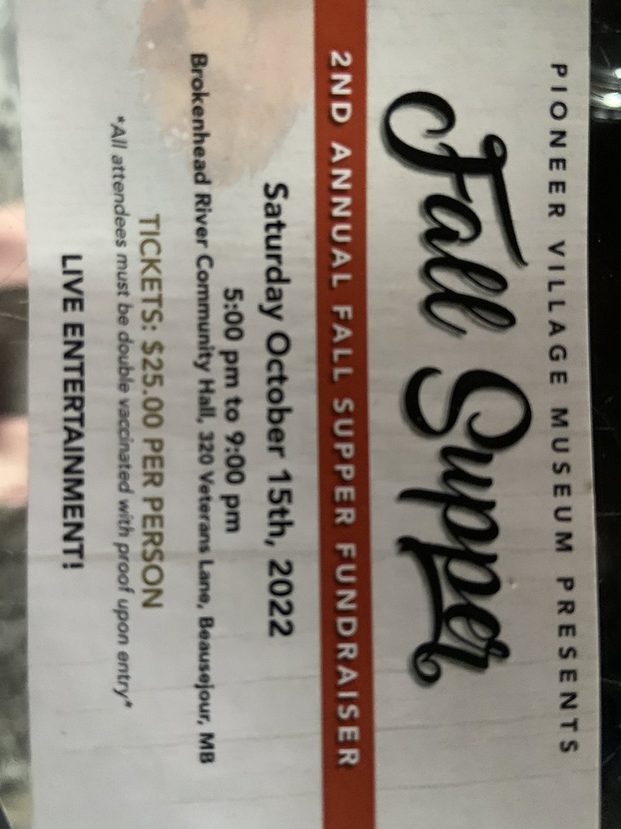 WayneEwaskoMLA's tweet photo. Had the chance last night to attend the 2nd Annual Fundraiser #FallSupper for the Pioneer Village Museum. Followed by the 20th Annual Beausejour and Area Chapter of the @DucksUnlimited Fundraiser!! Thank you to all the #volunteers for putting these on! #BetterTogether #EasternMB https://t.co/7gT3kN3ZLU