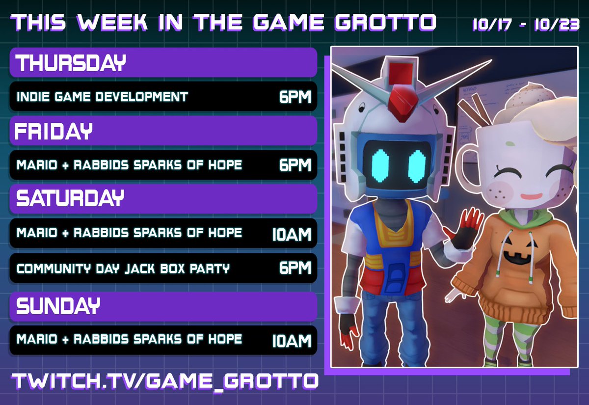 Donamo_gg's tweet photo. Changing things to better fit my scehduel with work. If you need more Game Grotto during your weekdays, subscribe to our YouTube. We will be posting there on Sun, Mon, Tue, and Wed.
See you all then.
๐ฃ https://t.co/Q7t648CP2I
๐ด https://t.co/HBI4Es3sZM
#vtuber #GameDevVtuber https://t.co/9Sf71GFGeJ