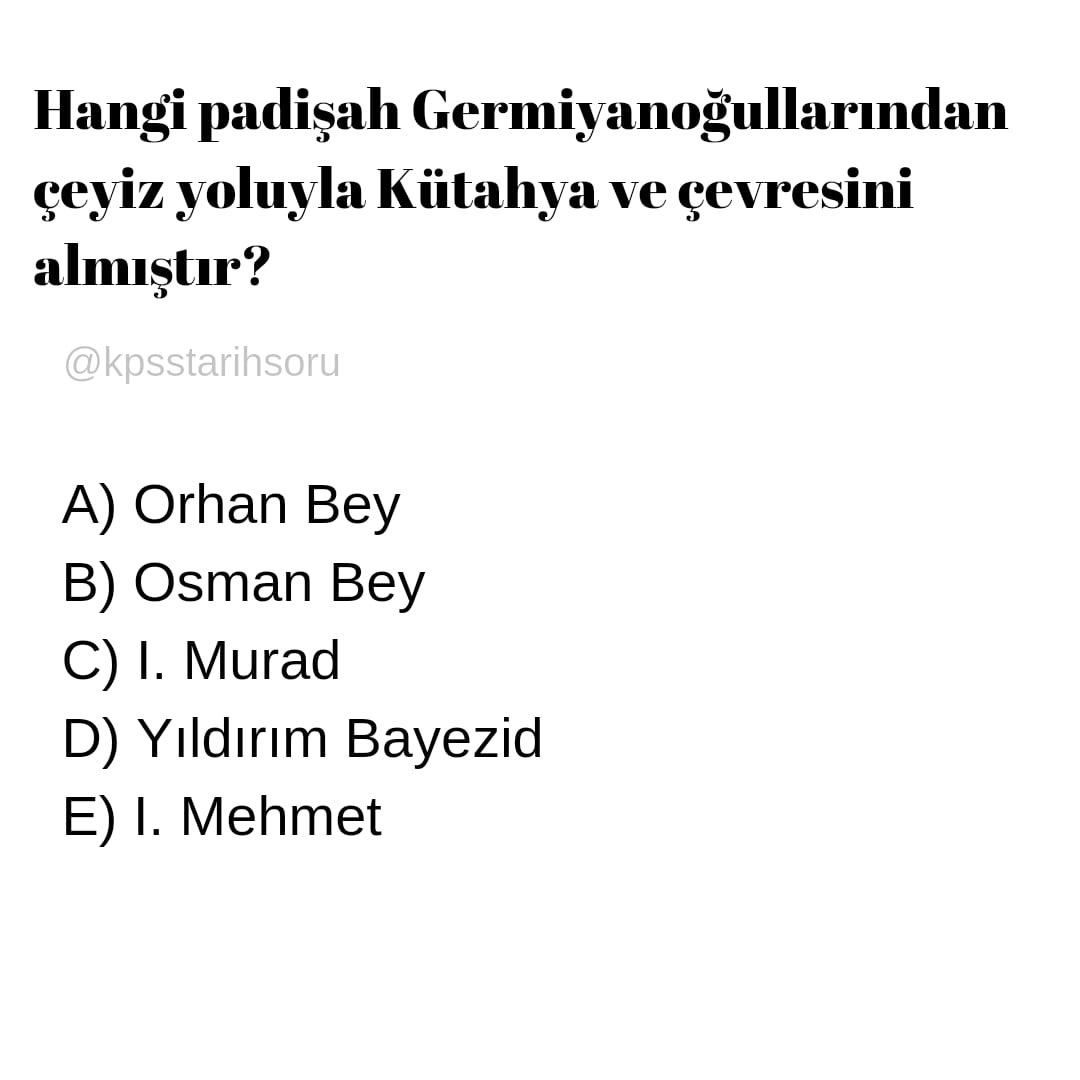 kpsstarihsoru's tweet photo. #kpss #ösym https://t.co/WrLSHcUhBV