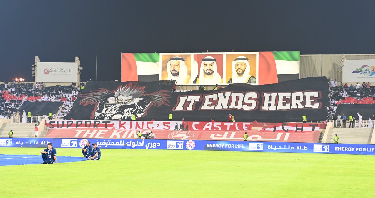 UAEFootballFans's tweet photo. و مع عودة حسابنا نرجع و نقول الحضور الجماهيري في دورينا غير 🤩

جماهيرياً و فنياً .. الدوري الأماراتي يثبت انه الأفضل على المستوى الخليجي 🔥

كفيتوا و وفيتوا 🇦🇪
#دوري_أدنوك_للمحترفين https://t.co/dbvcsJm5BN