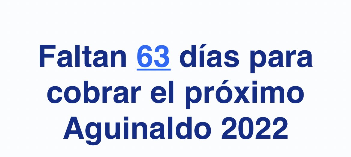 Lo único que me impulsa a llegar a fin del año