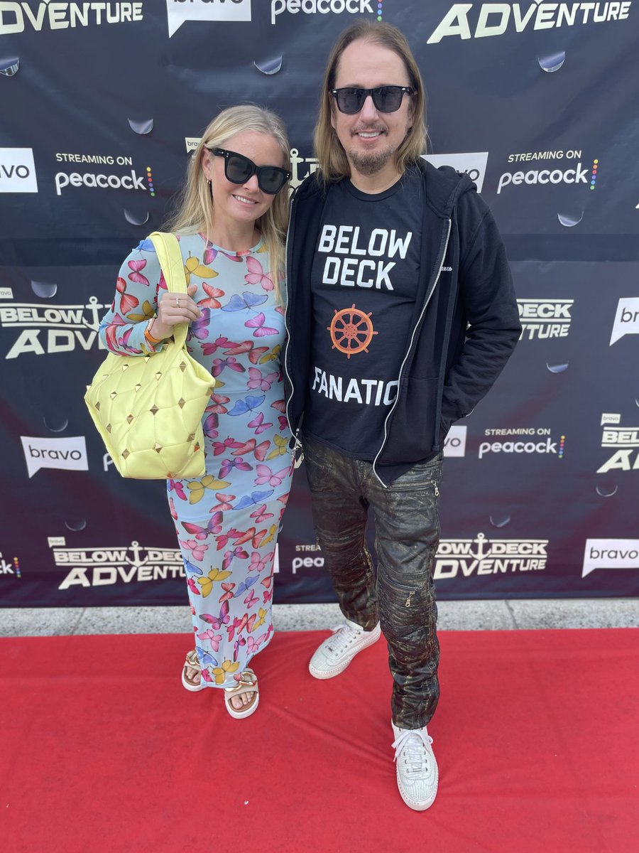 Royorbisonjr's tweet photo. Bravocon day 2 yesterday was amazing!

#bravo #bravocon #belowdeck #belowdeckmed #RoyOrbisonJr #AsaOrbison https://t.co/vYEbNl6ThH