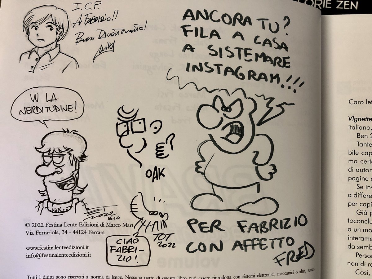 E tutti gli sketch degli autori su #bravi vol.2 <a href="/FestinaLenteEd/">Marco Mari</a>