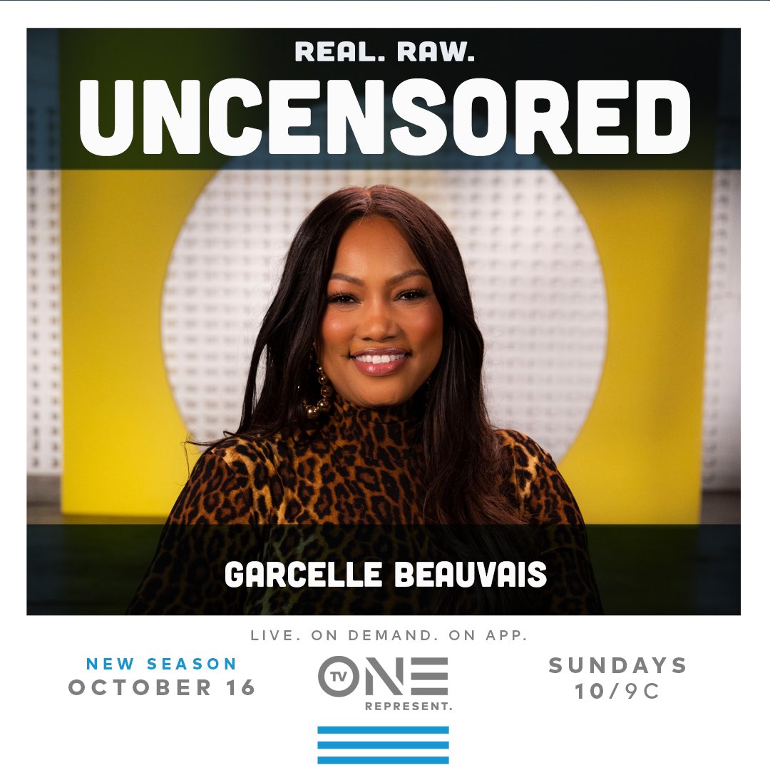 Sunday night on @TVOneTV watch #Uncensored featuring Garcelle Beauvais both directed and produced by me! As always, @GarcelleB came to play and her stories and revelations were juicy and profound! Catch it at 10pm ET. #GarcelleBeauvais #BravoCon2022