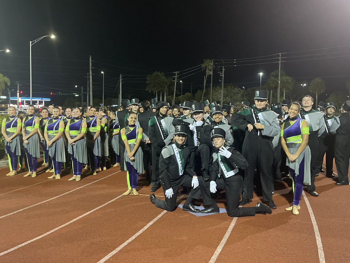 PRHSBands's tweet photo. Congratulations Marching Pride on winning Grand Champion at the Naples Southwest Florida Games Competition! The band placed 1st in Class 5A &amp; won Best music, visual, GE, percussion and auxiliary in Class 5A. The band also won Best Overall Music and Visual! Keep up the good work! https://t.co/BYhsKFShTC