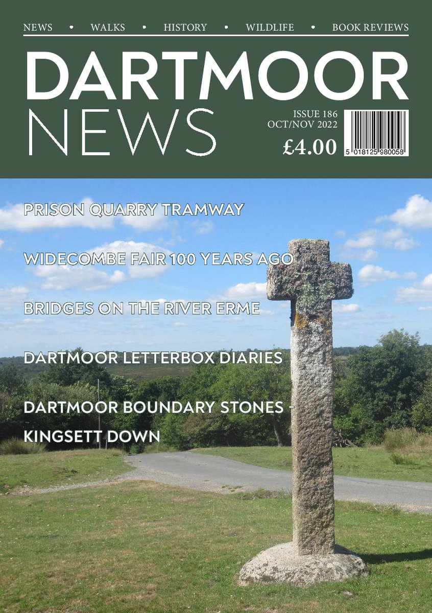 The next issue of Dartmoor News (DN) will be published next weekend. Book reviews, boundary stones, police stations, letterboxing, and of course all of the latest news, plus more.

It can be brought from the DN stall at the Letterbox Meet (31st Oct) at Lee Moor from 10am - 4pm.