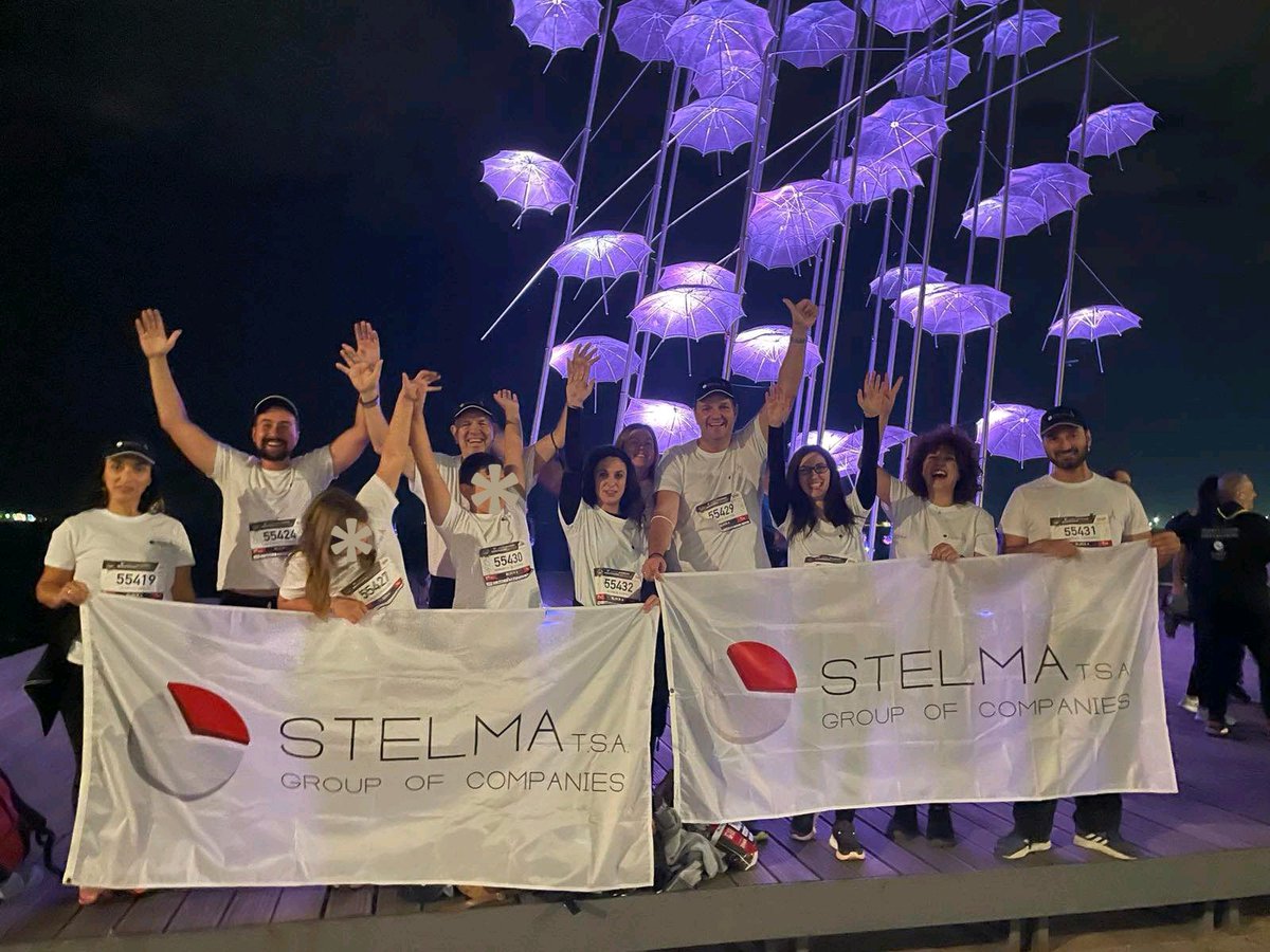 stelma_ate's tweet photo. Για άλλη μια χρονιά η STELMA TSA συμμετείχε για καλό σκοπό στον 10ο Διεθνή Νυχτερινό Ημιμαραθώνιο Θεσσαλονίκης στη διαδρομή των 5 χλμ στις 15.10.2022
https://t.co/u0J2jUbZ1t
#stelmateam #stelmafamily #stelmapower #stelmarunning #stelma #stelmatsa #halfmarathon #running #team https://t.co/4hnDNe0jwV