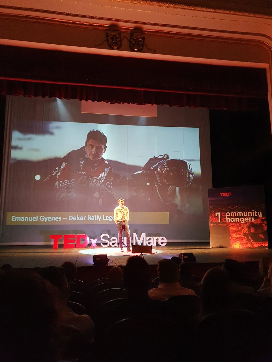 EmanuelGyenes's tweet photo. Grateful that I could share part of my story at #tedx in my hometown, #satumare. https://t.co/AQ636Abedn