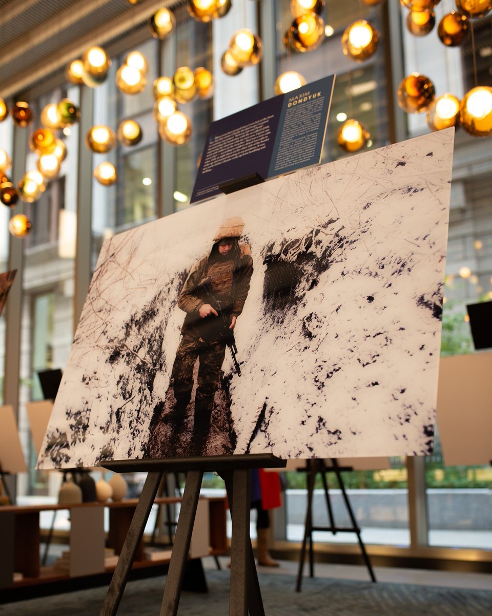 AreteStories's tweet photo. The exhibition is open until November 5th at 70 St Marys Axe in London, hosted by Sidley Austin LLP in support of RE:ACT Disaster Response.
#UkraineWar #StoriesThatMakeADifference #Photography #Journalism #Photojournalism #Photojournalist #NGOs #NGOcomms #Charity https://t.co/dODkg9oyVA