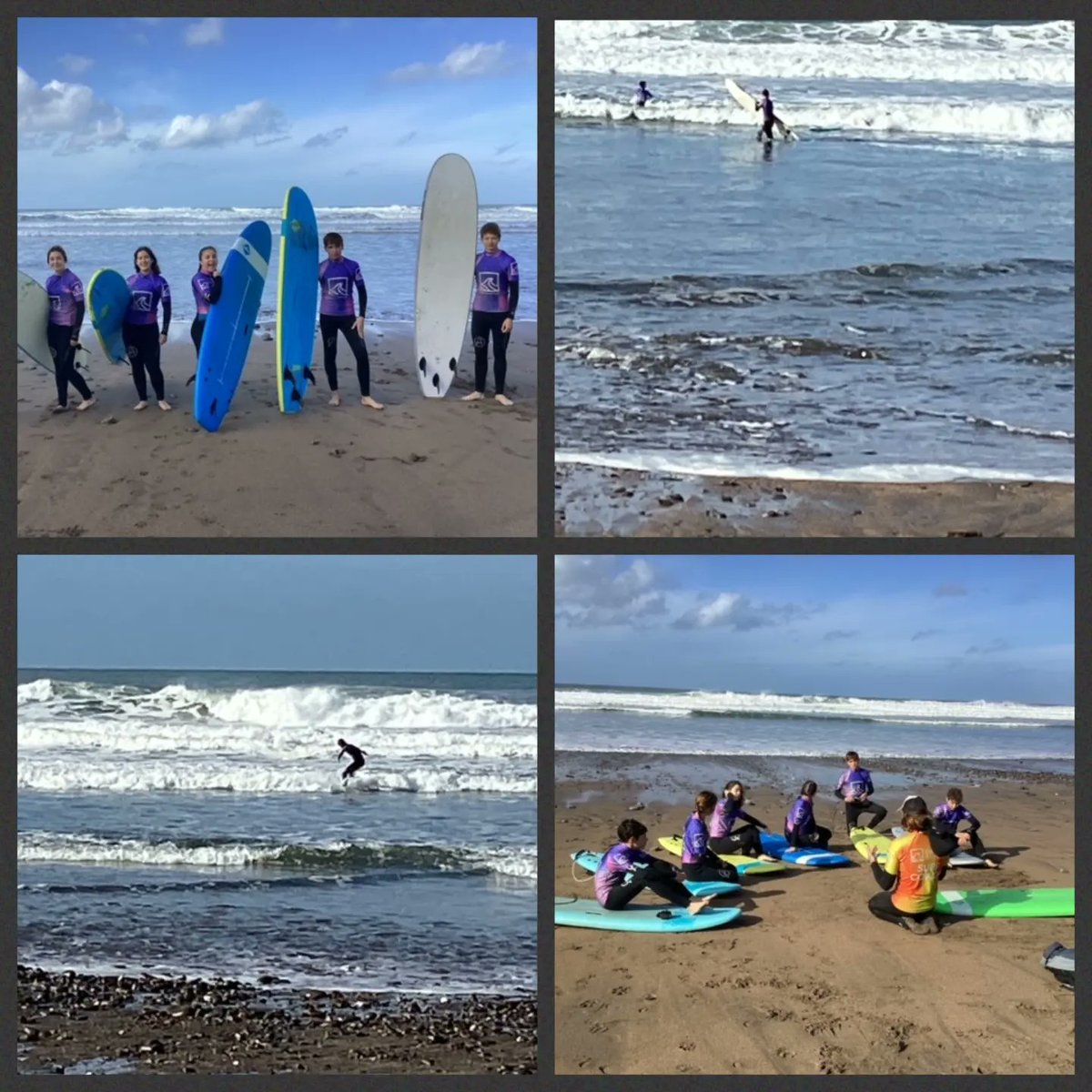 Surfing at Widemouth Bay this weekend on a sunny autumn day! #boardingschool #iloveboarding #Surfing #widemouthbay #Cornwall #weekend #Sea #boarders #gooutdoors <a href="/ShebbearBoard/">Boarding at Shebbear College</a>
