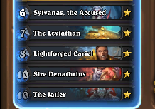 Took the bad cards out and put the dude cards in and Paladin is good again.
20-3, lost to two druids and a mirror
Most of the time you win just from tempo but Jailer is great for slower matchups
(of course stats will drop, but the deck seems to actually perform well in this meta)