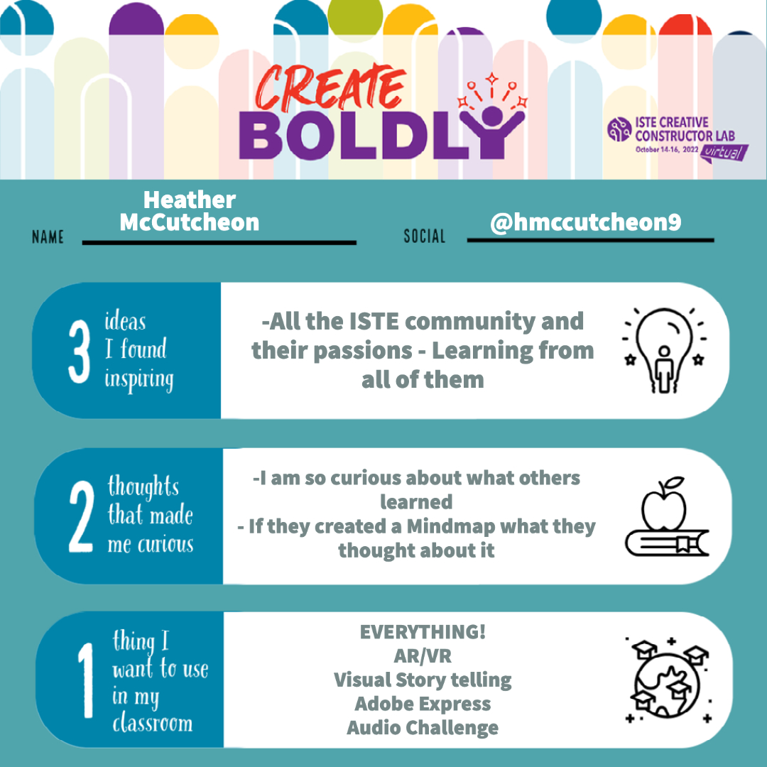 #isteCCL 3,2,1 Thanks <a href="/timneedles/">Tim Needles</a>  for another great challenge.