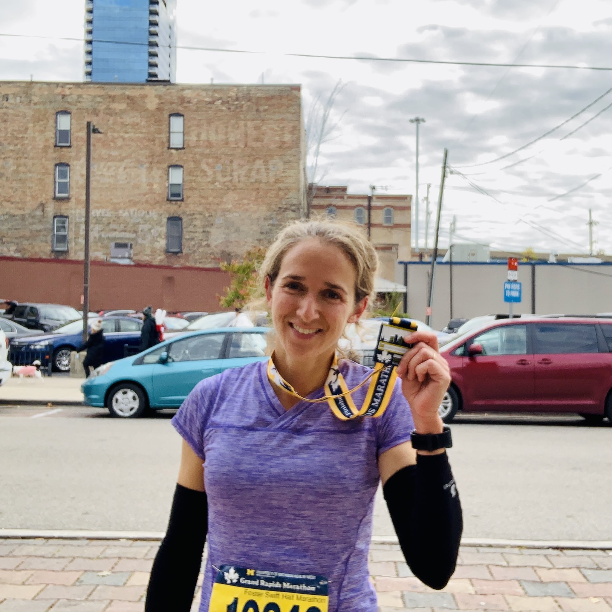 diane on Twitter "Grand Rapids Half Marathon 🏙🍁 Personal best 14805