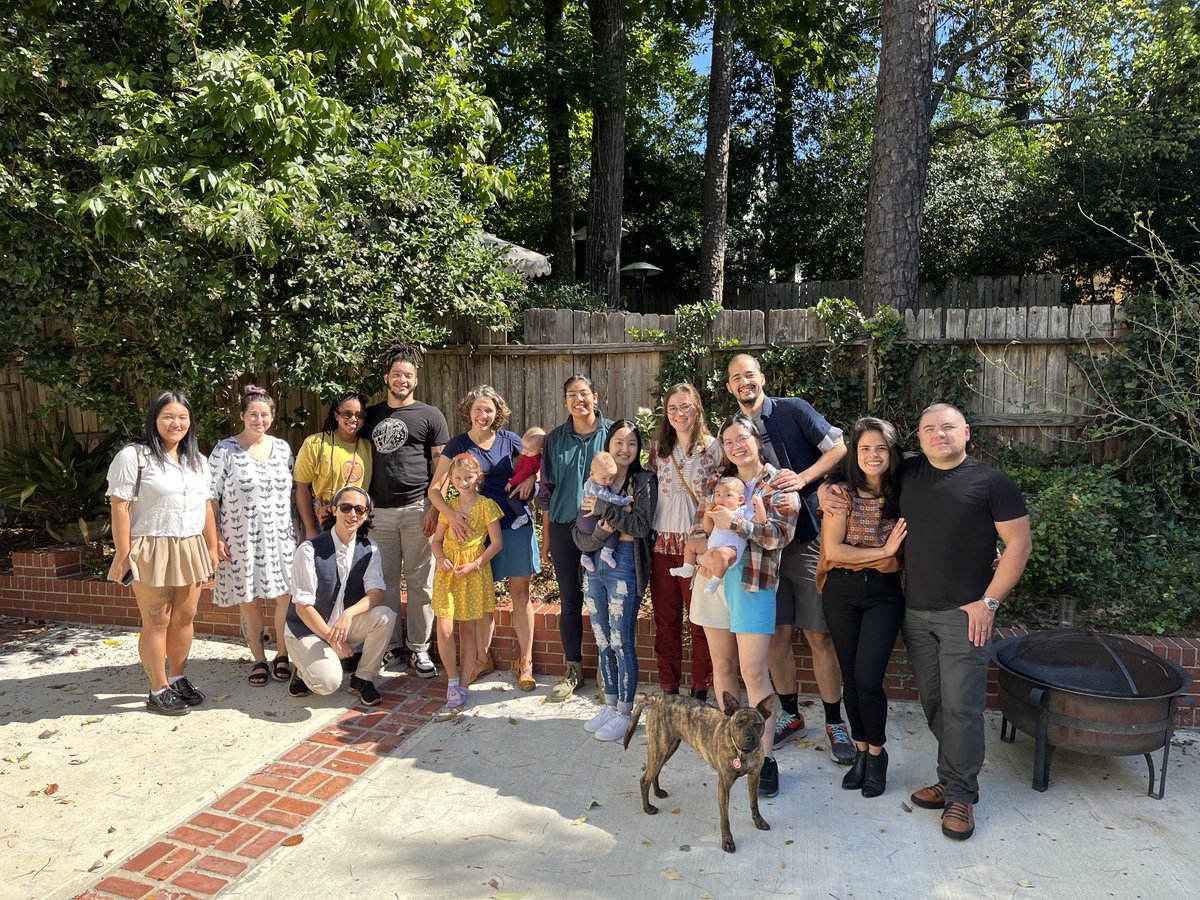 Part of the Gerardo lab family. I am so fortunate to have these people (and dog) in my life.