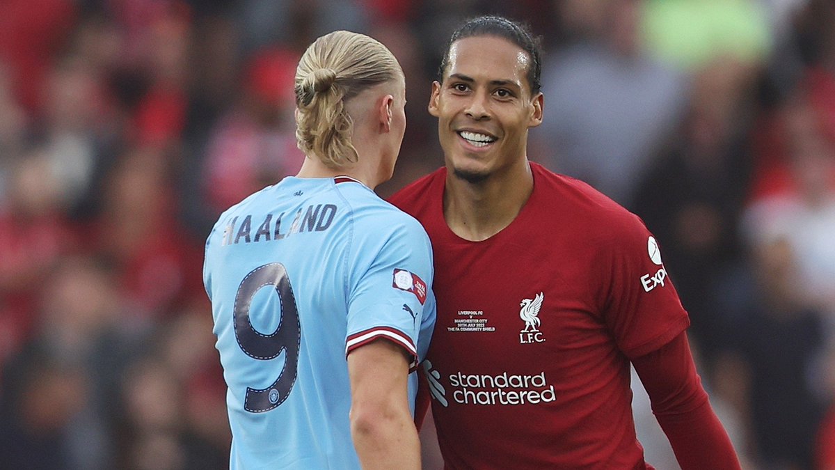 SimonChola4's tweet photo. Virgil van dijk contained haaland https://t.co/01rx0Vu8EI