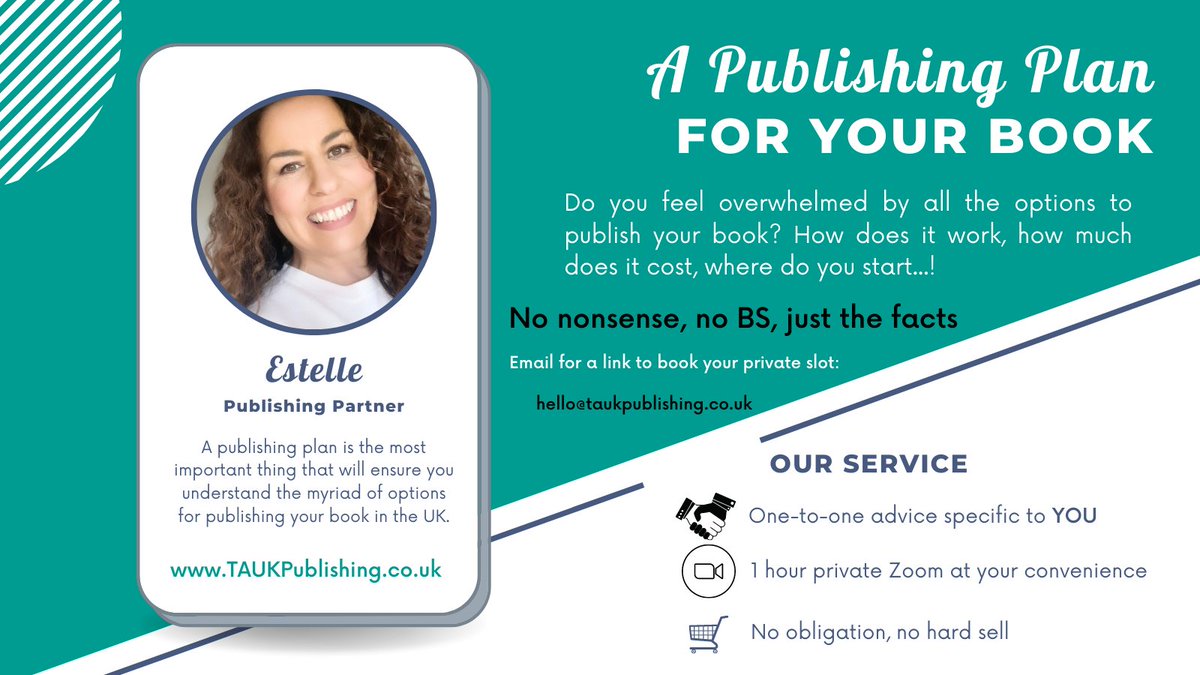 TaukPublishing's tweet photo. Do you need a #PublishingPlan? Have you attended a #gazillion workshops and still are none the wiser? STOP! Book a 1-hour private slot with us that will answer what YOU want to know. #amquerying #amwriting #publishingquery #writingcommunity https://t.co/RCGDSQPR5U