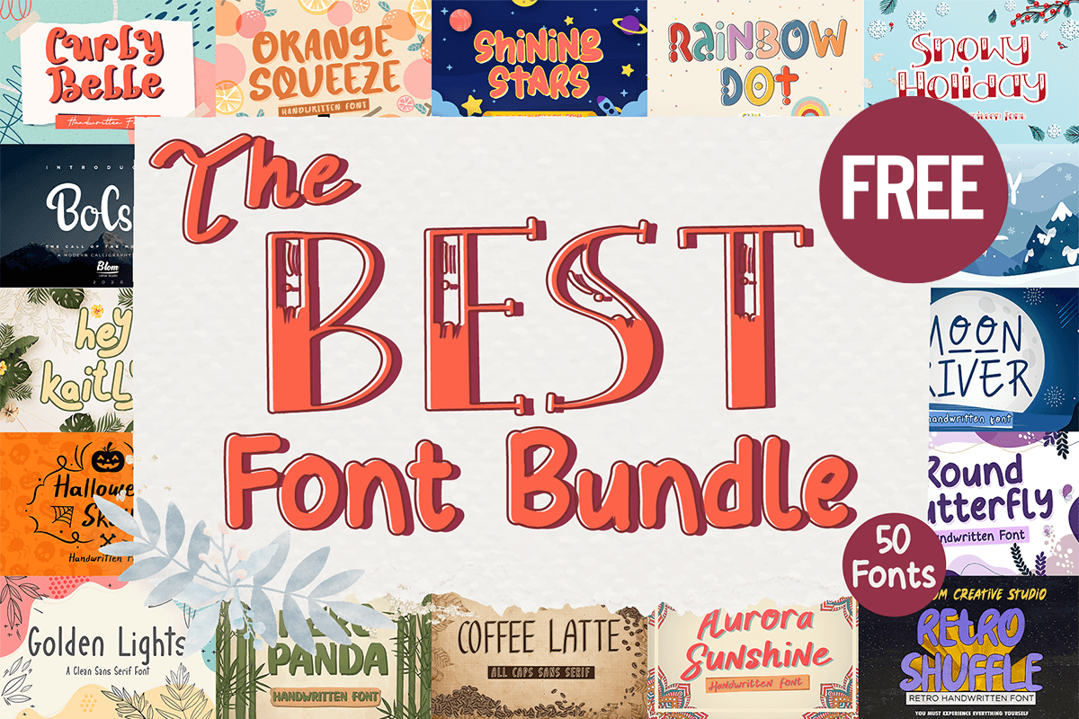 FreeCommClipArt's tweet photo. While you're over at Creative Fabric you should do yourself a favor and pick up this Free Font Bundle. It's got 50 casual, fun fonts that would be great for t-shirt design, kids books, and more. Some are ok, some are great, but they're all free right now. https://t.co/DpoQoPjteI https://t.co/8458sEUdwZ