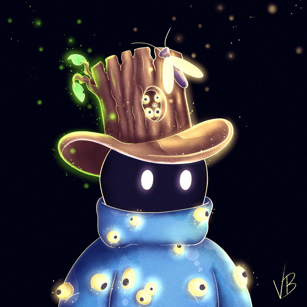 VluxBlue's tweet photo. Day 16 of #Inktober over half way through the month now! Gone so quickly 😄

This one is inspired by @SorciesNFT, had to do it as I love their art style!

What project would you like to see me do next 🤔 https://t.co/R3NXTcAw4J