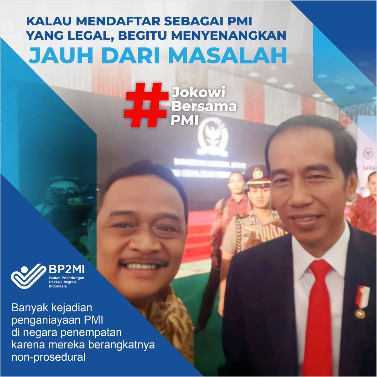GarislucuBuzzer's tweet photo. pentingnya sinergitas dan kolaborasi antara BP2MI dengan Kementerian dan Lembaga (K/L) dalam suksesi pencegahan pemberangkatan dan penempatan illegal Pekerja Migran Indonesia (PMI).
#JokowiBersamaPMI
Bukti Negara Hadir https://t.co/guCi6SpIqc