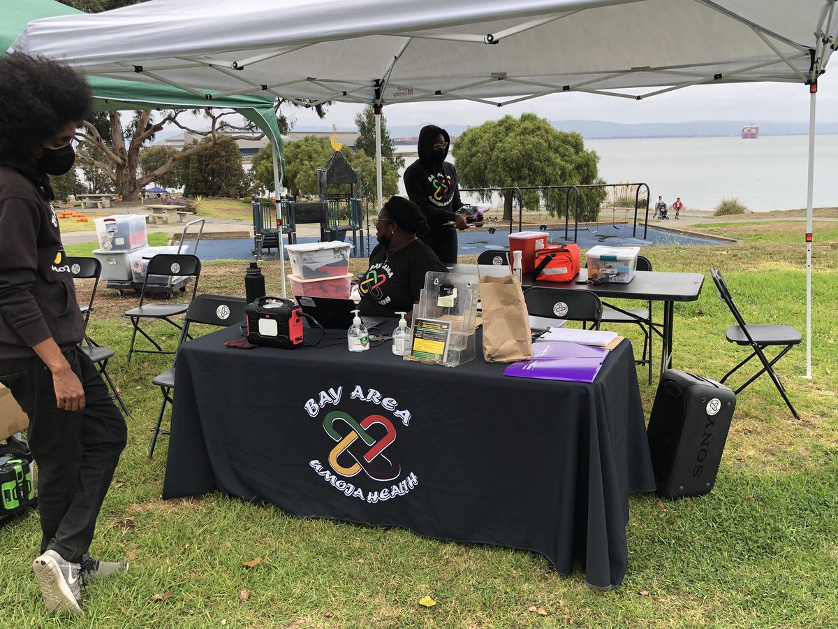 umojahealth's tweet photo. Come visit @umojahealth @ Indian Basin Festival 12-5 #resources #BreastCancerAwarenessMonth #covid #healthiswealth #Information #community #BayviewHuntersPoint https://t.co/trsl2cPpKJ
