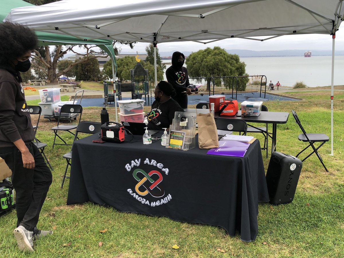 umojahealth's tweet photo. Come visit @umojahealth @ Indian Basin Festival 12-5 #resources #BreastCancerAwarenessMonth #covid #healthiswealth #Information #community #BayviewHuntersPoint https://t.co/trsl2cPpKJ