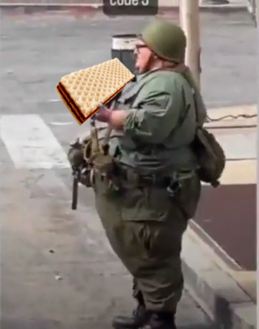 "Geh doch selber an die Front, du Panzersperre!"

Nach Aufforderung auf <a href="/Twitter/">Twitter</a>: Ricarda L. meldet sich freiwillig für den Dienst an der #Waffel.