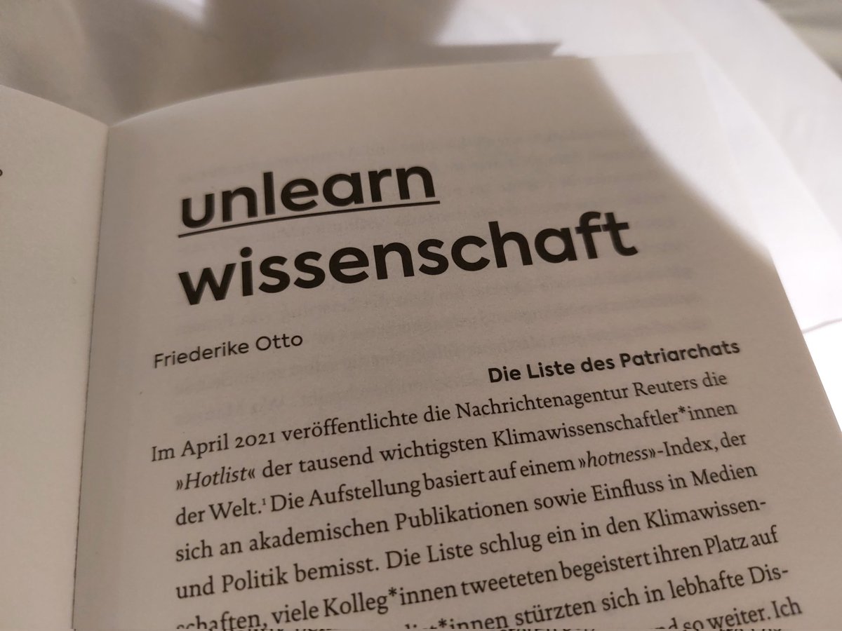mephitis's tweet image. &quot;Wie können wir also #Wissenschaft so betreiben, dass das #Patriarchat sich nicht ausschließlich selbst reproduziert?&quot;
Es erfordert Anstrengungen.
#UnlearnPatriarchy