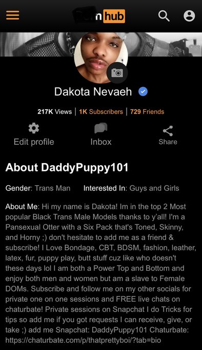 https://t.co/jGWyFrOKKB
Follow FREE and watch all 55+ videos FREE from your top 2 #Black #Trans #male