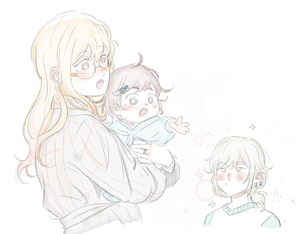 「future au when ichihona have a babe and 」|Anya🌌のイラスト