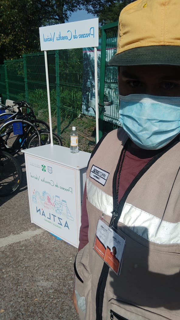 PCV_Aztlan's tweet photo. Buenas tardes, el día de hoy finalizaremos con la etapa de módulos informativos del Proceso de Consulta Vecinal de Parque Urbano Aztlán. Estaremos brindando información hasta las 17:00. https://t.co/tQFK9kaBda
