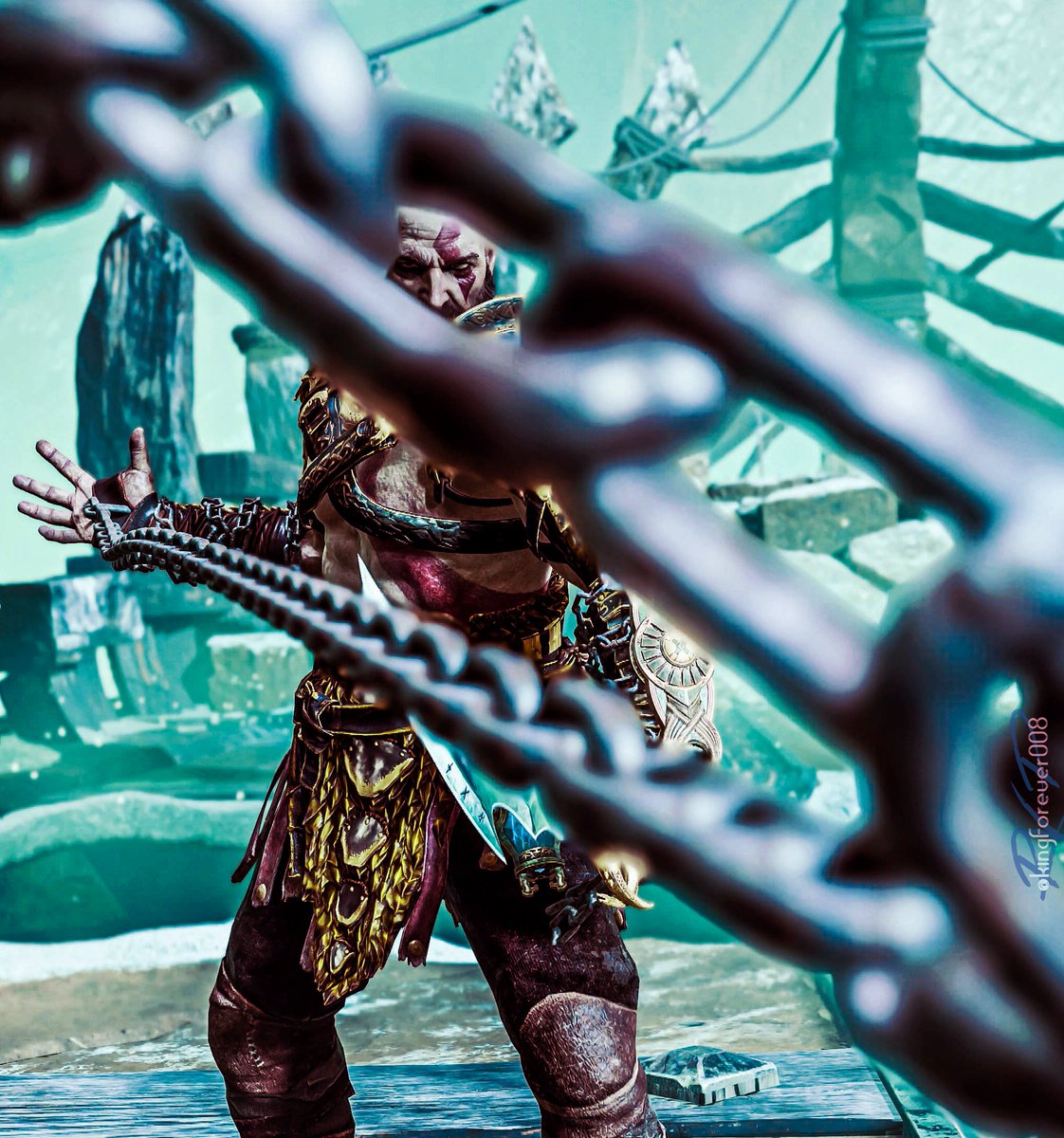 kingforever008's tweet photo. God Of War - 23 days to Ragnarök 
#GodofWarRagnarok #SpartanSunday #TCCFilltheFrame https://t.co/Qlwxua8um2