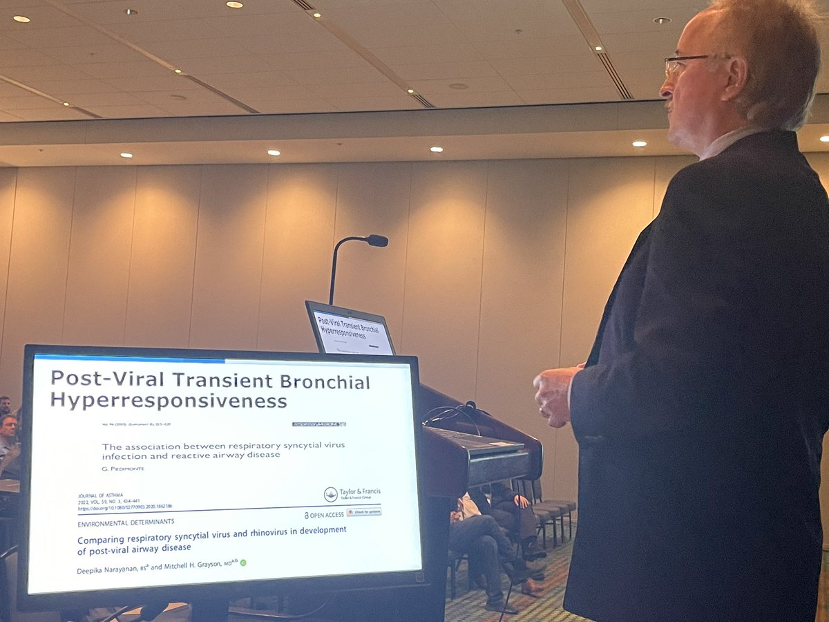 <a href="/pdicpin/">Peter Dicpinigaitis</a> talking about #postCovid reactive airways disease #cough #covid 
#CHEST2022