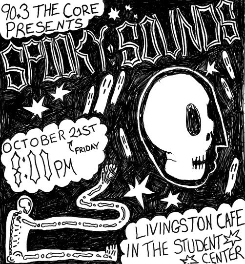 Getting Ready for our Annual Spooky Sounds Coffee House👻! 

We’re looking forward to a scary good time filled with music from local bands and artists 🎸 TBA.

Come in your spookiest costume!