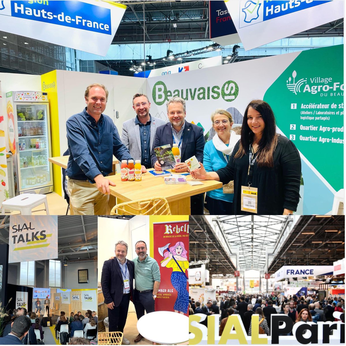 Nos professionnels de l'agro-alimentaire méritent notre soutien.
J'étais cet après-midi au SIAL Paris (Salon international de l'alimentation) aux côtés des spécialistes de l'élaboration de produits alimentaires de nos territoires.