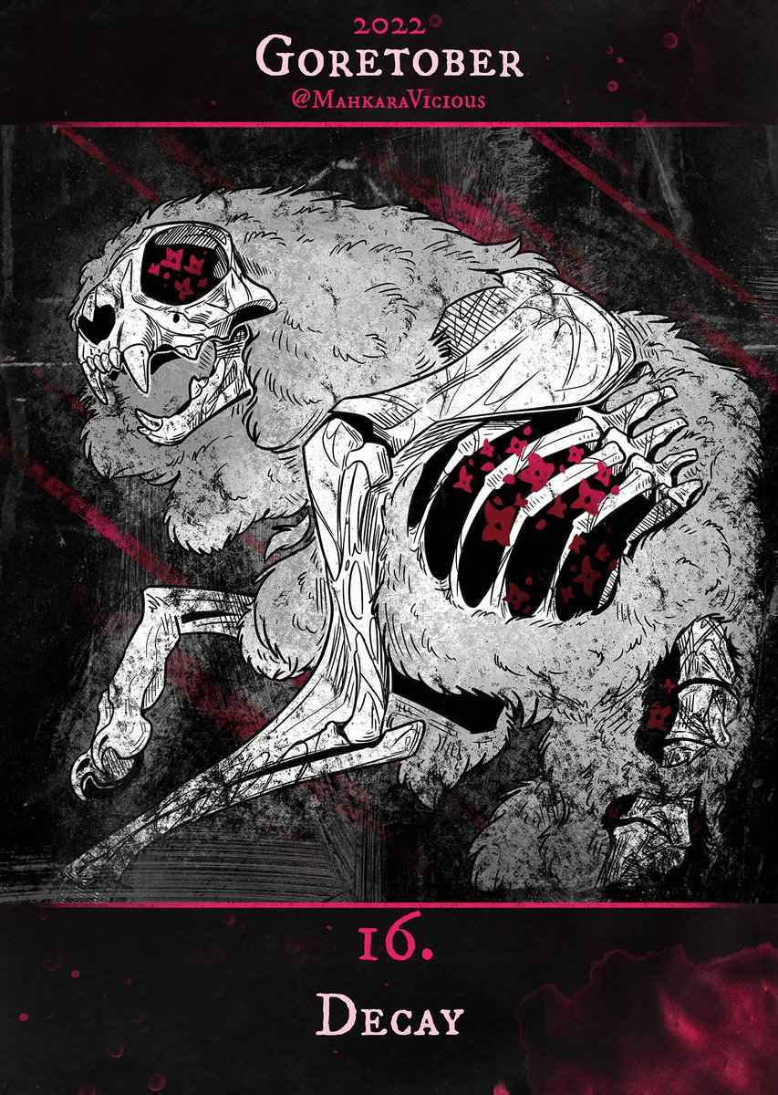 MahkaraVicious's tweet photo. Day 16
Get well soon 🎈

#goretober #darkart #horrorart #creepy https://t.co/f8x1JXhGNf