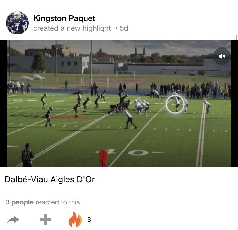 Fifth Game highlights up. L 28-14 Dalbé-viaux. Stats:200 throwing yards-55 rushing yards-2 Tds-1 Int #Future