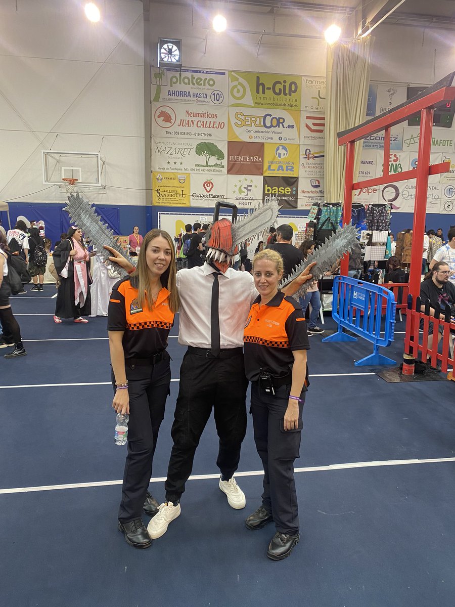 PCMoguer's tweet image. ℹ️Durante este finde hemos dispuesto un dispositivo preventivo con motivo de la celebración del XVII Salón del Manga de Moguer ⛩🇯🇵🆘
#salondelmangademoguer 
#voluntariadodeproteccioncivil