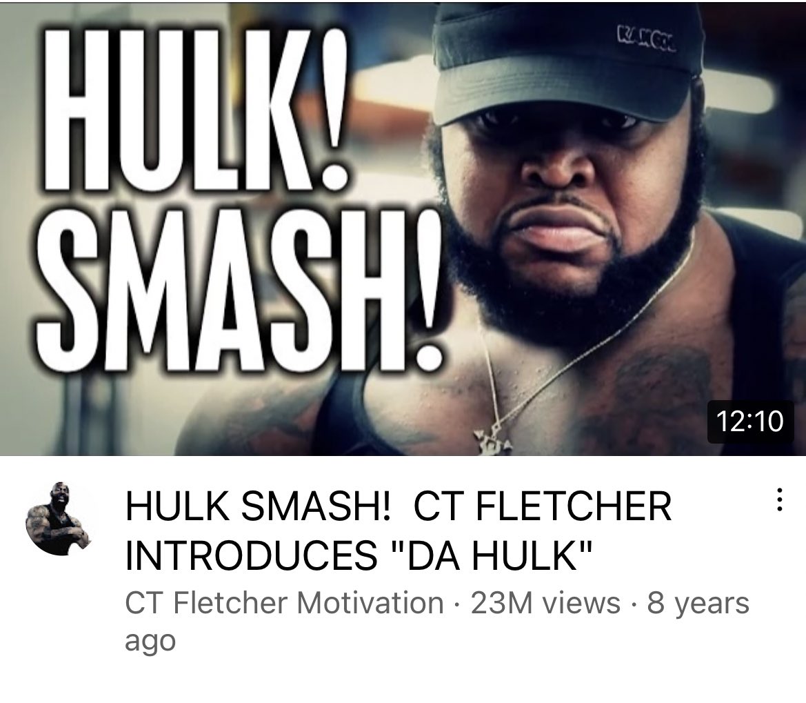 BigwavesOrris's tweet photo. HULK SMASH!  @CTFletcherISYMF INTRODUCES " @DaHulkKeven " https://t.co/GjzKbDYev0 via @YouTube https://t.co/0Dgjgj3ER3