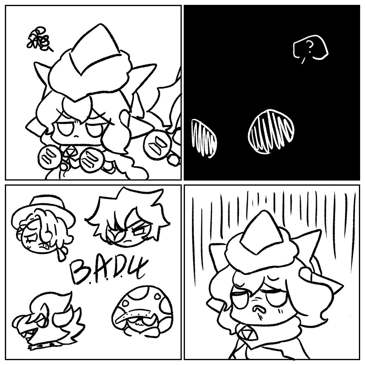 mintchococookie's tweet photo. Crepe hate B.A.D.4

#cookierun #cookierunkingdom #cookierunfanart https://t.co/U4BsHjInV2