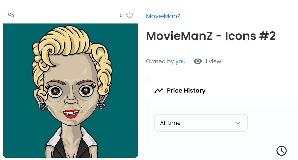 EricMarcum10's tweet image. I have been holding 40 matic for months it feels like to mint a MovieManZ NFT and today was the day we were able to mint, this is what i got. Can you guess who it is?