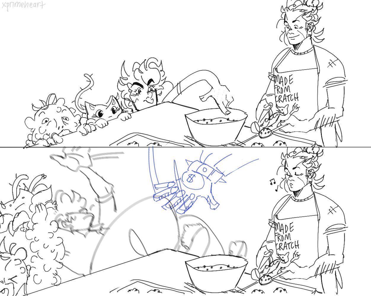 xprime💙 on Twitter "Baking cookies ️🍪 josuyasu https//t.co