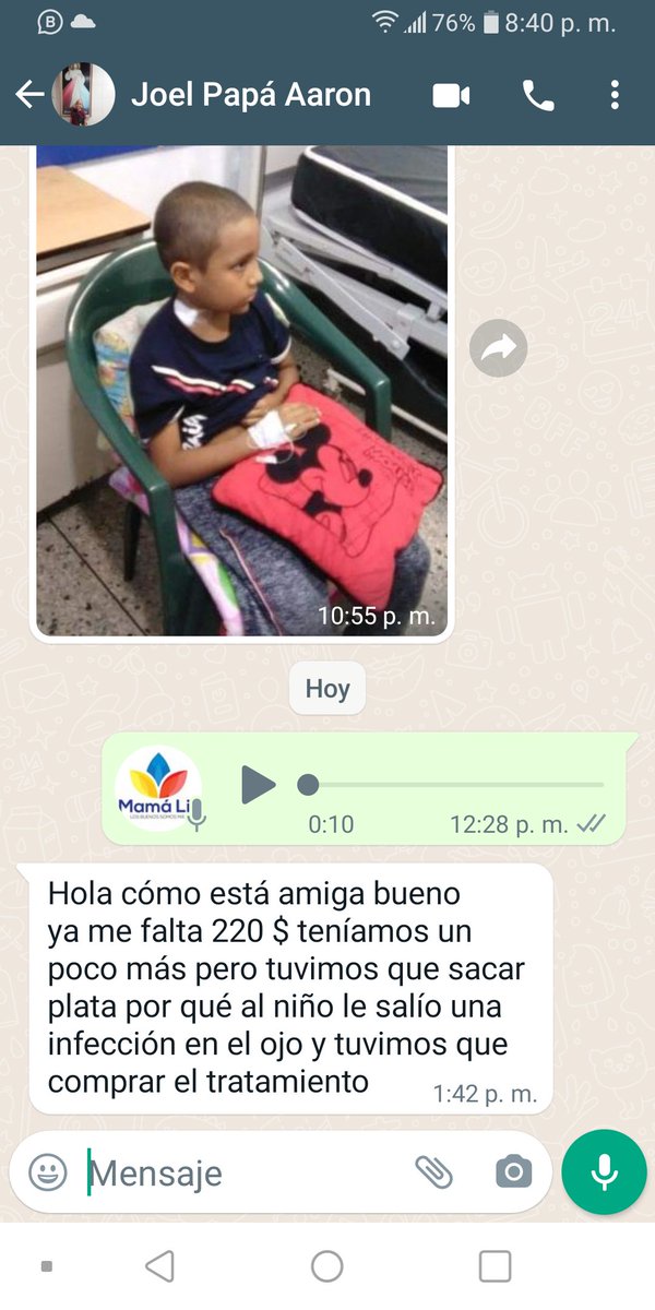 MamaLisVzla's tweet photo. Aaron paciente Oncológico de 9 años lucha contra la leucemia, necesita que lo apoyemos para que le realicen una punción de médula, sus padres no han podido completar, le faltan $220. En las imágenes están los datos de sus cuentas donde pueden donar. https://t.co/UFa57jt8IV
