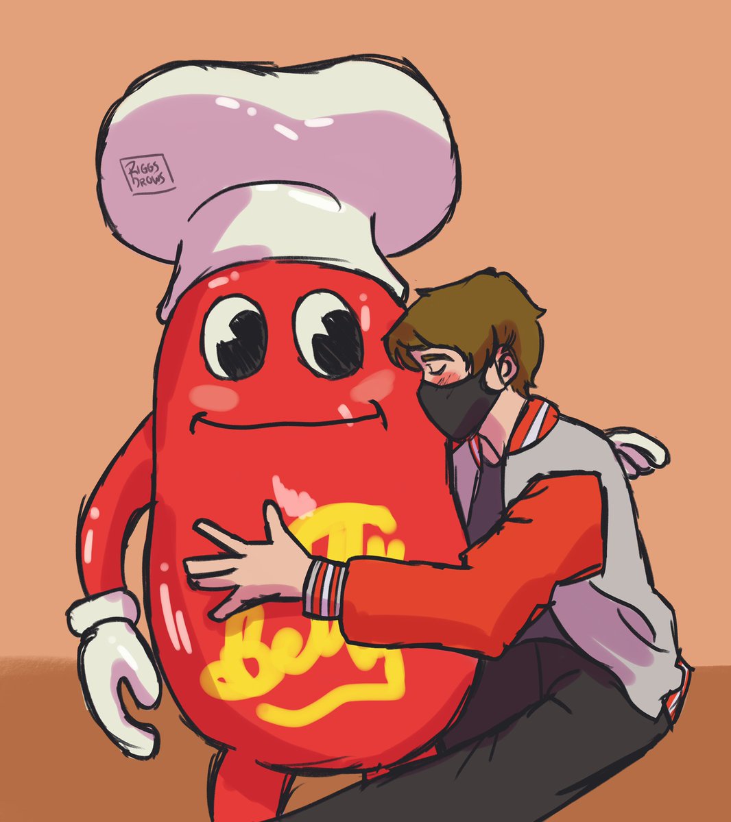 Riggsdrows's tweet photo. I guess they’re in love 🧍🏽#ranboo #ranboofanart https://t.co/rlQZCQSlgD