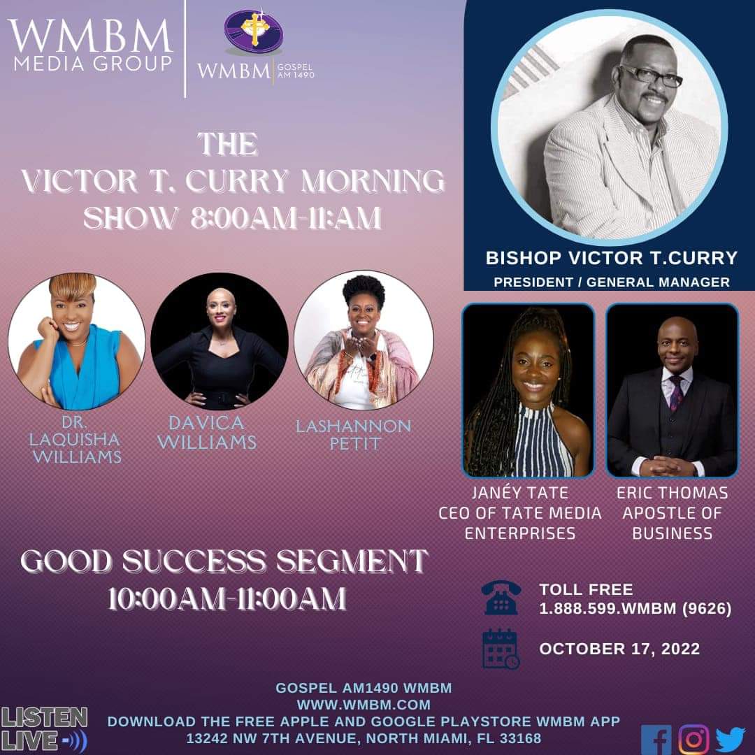 Hy_LoNews's tweet photo. π£ Hey HY-LO NEWS FAM! Tomorrow tune in to the Victor T Curry morning show to hear our founder @Janey_Tate as a guest! Can't wait!ππΎ
#GoodSuccessMonday #GoodSuccessSegment #AM1490WMBM #MorningRadio #WMBM #blackwomeninmedia #womeninradio #womeninmedia #talkradio https://t.co/PGU8wLT0vb
