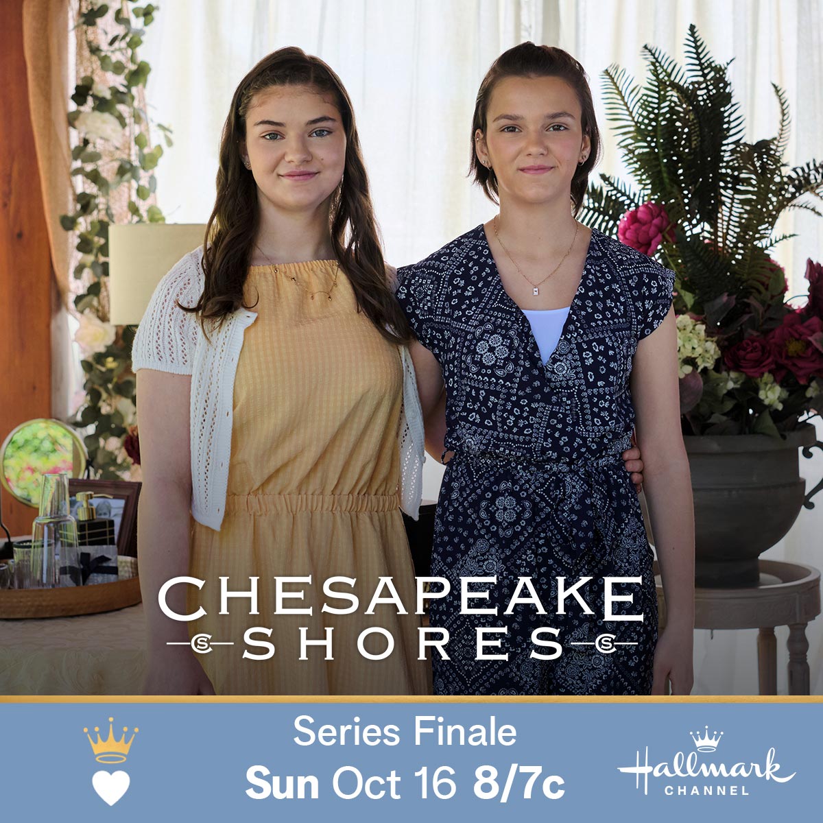 Congrats to Abby &amp; Evan!  We see a happy future for Abby, Evan, Carrie, &amp; Caitlyn! #ChesapeakeShores #Chessies <a href="/hallmarkchannel/">Hallmark Channel</a> <a href="/SCHeartHome/">SCHeartHome</a> ⛵️