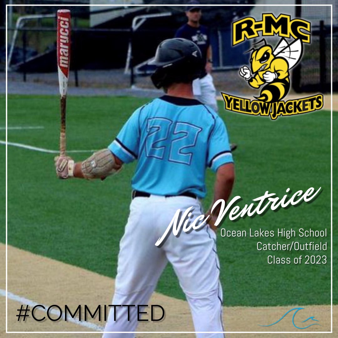 Way to go <a href="/VentriceNic/">Nic Ventrice</a> 👏🏽👏🏽👏🏽 Pumped to watch you compete in the black &amp; gold at <a href="/RMCJackets/">R-MC Baseball</a> #CSCtoCollege #TeamCoastal