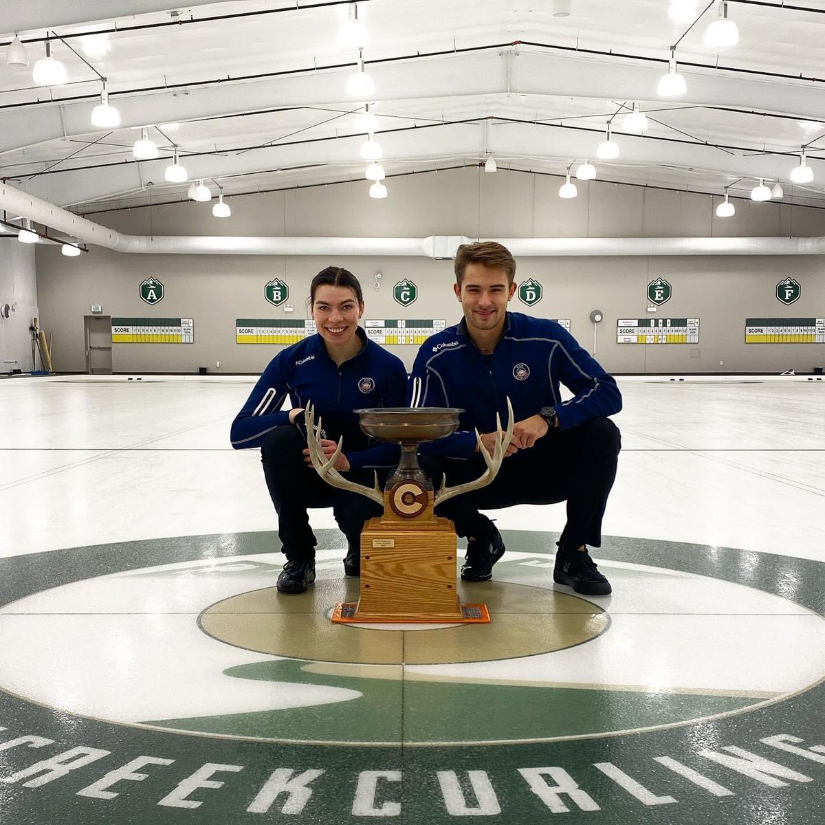 Congrats to Cora Farrell and Coleman Thurston - Champions of the 2022 Colorado Curling Cup!