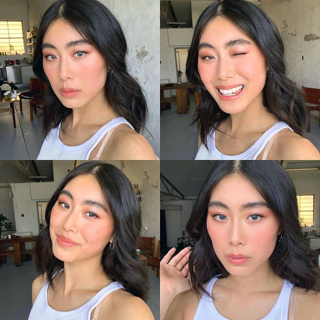 dimplecolor's tweet photo. The gorgeous @emluo_ having some fun with our Mellow Blue Lenses 💙 Feel like adding something a little extra, extra to your look? This is your sign to try our natural-looking lenses!⁠
⁠
#dimplecolor #alittleextra #colourcontacts #contactlenses https://t.co/rlhW7A85mg